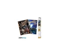 Harry Potter - Retro Hogwarts & Diagon Alley - Poster (52x38) Gadget