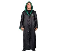 Harry Potter Robe - Autentico costume da scuola di magia del mondo magico per adulti Cosplay con licenza ufficiale, Verde, Small-Medium