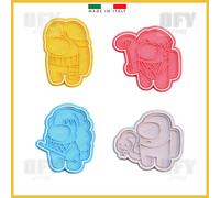 Harry Potter saga Among US Cookies cutter Formine cake design PDZ