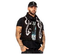 Harry Potter Scarf Dark Arts Spell Long Length Black