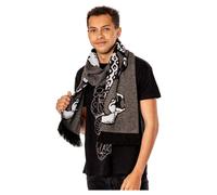 Harry Potter Scarf Dark Arts Spell Long Length Grey