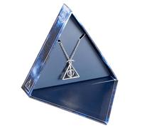 Harry Potter Scatola regalo dei Doni della Morte con collana dei Doni della Morte che gira, Misura unica, Zinco, Nessuna pietra preziosa