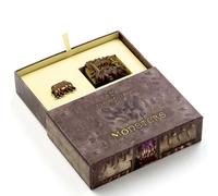 Harry Potter Scatola regalo Monster Book con portachiavi e spilla, Misura unica, Zinco, Senza pietre preziose