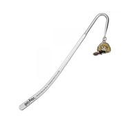 Harry Potter Segnalibro con Ciondolo Hermione sulla Scopa 1,5 cm The Carat Shop