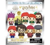 HARRY POTTER SERIES 8 - CHRISTMAS 3D FOAM BAG CLIP ACC NUOVO