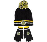 Harry Potter Set berretto e guanti gialli Unisex