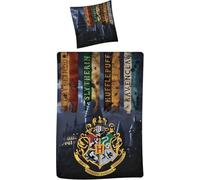 Harry Potter, set copripiumino 100% cotone, copripiumino 140 x 200 cm, federa 65 x 65 cm