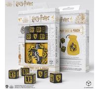 Harry Potter. Set Di Dadi E Sacchetto Hufflepuff Per Giochi Di Ruolo Magici