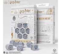 Harry Potter Set Di Dadi Moderni Corvo Ravenclaw Bianco Q-Workshop