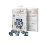 HARRY POTTER. Set Di Dadi Moderni Ravenclaw Blu Giochi Di Ruolo Q-WORKSHOP Nuovo