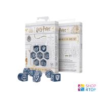 HARRY POTTER. Set Di Dadi Moderni Ravenclaw Blu Giochi Di Ruolo Q-WORKSHOP Nuovo