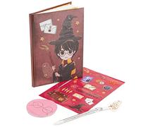Harry Potter Set di diario lenticolare per bambini con adesivi penna e topper