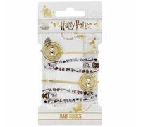Harry Potter Set Forcine e Clips per Capelli Giratempo Simboli Hogwarts Clessidr