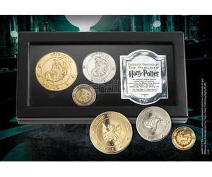 Harry Potter Set Monete della Banca di Gringotts Replica Noble Collection