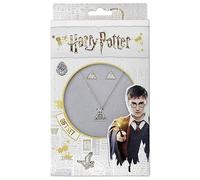 Harry Potter Set regalo ufficiale con collana e orecchini dei doni della morte di The Carat Shop, Zinco
