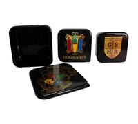 Harry Potter - Set scatola per merenda, Nero / Multicolore, Taglia Unica