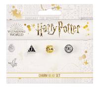 Harry Potter Set Tre Charms a Scorrimento Doni della Morte Boccino D'oro 9 & 3/4