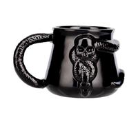 Paladone, tazza da caffè in ceramica nera con motivo Harry Potter, motivo Mangiamorte, prodotto Wizarding World, con licenza ufficiale, 400 ml, idea regalo per adulti e Potterheads