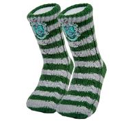 Harry Potter Slipper Socks Faux Fur lined non slip warm & comfy Hogwarts House T