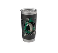 Harry Potter Slytherin Magicial Mischief Level Up Crest Bicchiere termico in acciaio inox doppia parete
