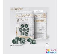 Harry Potter Slytherin Moderno Dadi Set Verde Ruolo Gioco Giochi Q-Workshop New