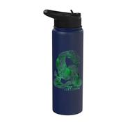Harry Potter Slytherin S Logo Stainless Steel Insulated Water Bottle