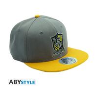 HARRY POTTER - Snapback Cap - Grey & Yellow - Hufflepuff
