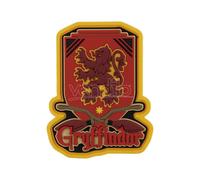 Harry Potter Soft Touch Magnet Grifondoro Logo Con Figura Int.