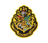Harry Potter Soft Touch Magnet Hogwarts Crest Con Figura Int.