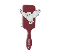 Harry Potter - Spazzola pneumatica per capelli - Spazzola a paletta, tutti i tipi di capelli - Accessorio ufficiale della scuola di Hogwarts - Edwige