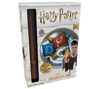 Harry Potter Spellcasters - Un gioco di sciarade con un tocco magico - Lancia il tuo incantesimo e padroneggia la tua magia - Include la bacchetta mag