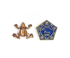 Harry Potter Spilla Distintivo Cioccorana 2,5 x 1,6 cm The Carat Shop