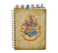 Harry Potter Spiral Bound Tab Journal - Hogwarts Notebook with Subject Dividers