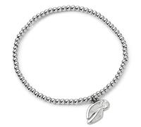Harry Potter - Stainless Steel Golden Snitch Ball Bead Bracelet NUOVO