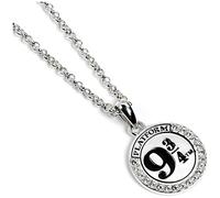 HARRY POTTER Sterling Silver Crystal Necklace 9 & 3 Quarters, único, Sintetico, Nessuna pietra preziosa