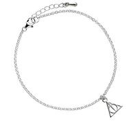 Harry Potter Bracciale in argento Sterling con i doni della morte, SCB054, 15 cm, Argento sterling