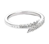 Harry Potter sterling silver Lightening bolt Ring with crystal Elements Medium (M)