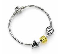 Merchandising Harry Potter: The Carat Shop - Bracelet With 3 Charms - Silver Pla