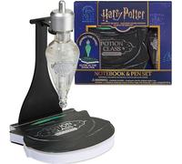 Harry Potter Taccuino e Penna Set, Cauldron Agenda Appunti e Bagliore al Buio Inchiostro Penne per Pozioni con Supporto, Hogwarts Set Cancelleria
