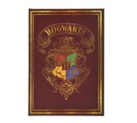Harry Potter Taccuino Rosso, diario con Design di Hogwarts, Fan di Grifondoro, Ravenclaw, Tassorosso e Serpeverde
