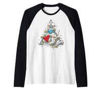 Harry Potter Tale of The Three Brothers Maglia con Maniche Raglan