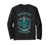 Harry Potter Team Captain Slytherin Maglia a Manica