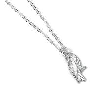 Harry Potter The Carat Shop-Collana con Catena a Maglie di Gufo, One Size