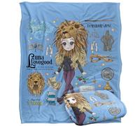 Harry Potter The Eccentric Luna Lovegood Coperta super morbida al tatto setoso - 152 x 127 cm