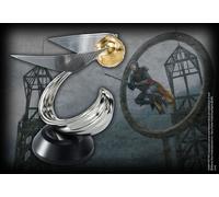 The Noble Collection Harry Potter Golden Snitch Sculpture - 7in (18cm) 24k Gold