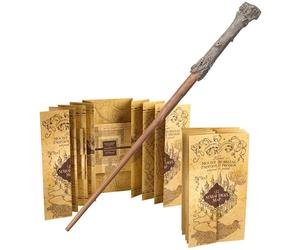 Harry Potter + The Marauders Map Bacchetta Magica Magic Wand 1:1 Replica
