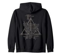 Harry Potter Three Brothers Deathly Hallows Felpa con Cappuccio