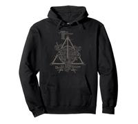Harry Potter Three Brothers Deathly Hallows Felpa con Cappuccio