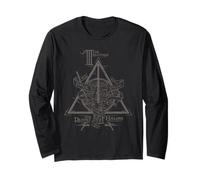 Harry Potter Three Brothers Deathly Hallows Maglia a Manica
