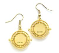 Harry Potter Time Turner gold plated stud earrings